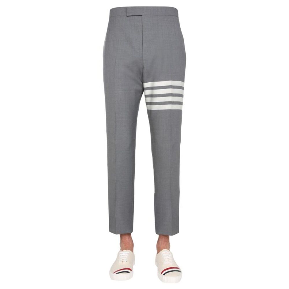 Thom Browne Men Classic Pants With Martingale